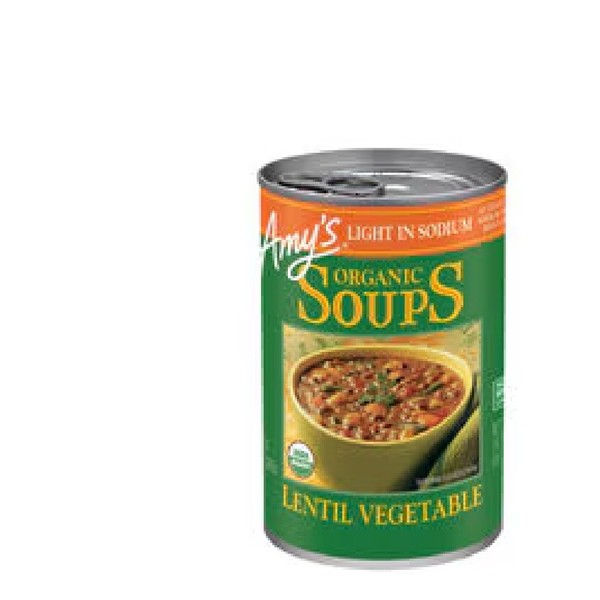 Amy's Organic Lentil Vegetable Soup Light in Sodium -- 14.5 oz