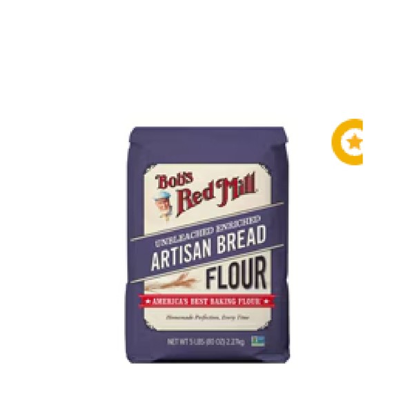 Bob's Red Mill Artisan Bread Flour Unbleached -- 5 lbs
