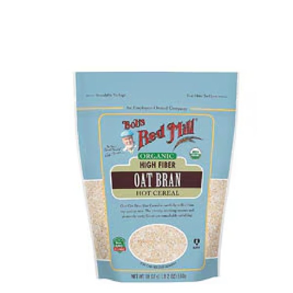 Bob's Red Mill Organic High Fiber Oat Bran Hot Cereal -- 18 oz