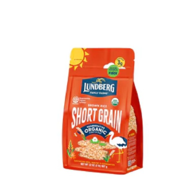 Lundberg Organic Short Grain Brown Rice -- 2 lbs
