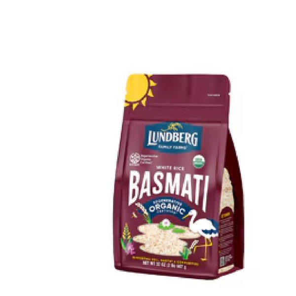Lundberg Organic California White Basmati Rice -- 32 oz