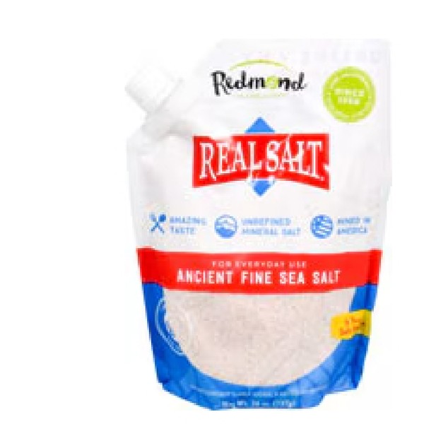 Redmond Real Salt Ancient Sea Salt Fine -- 26 oz
