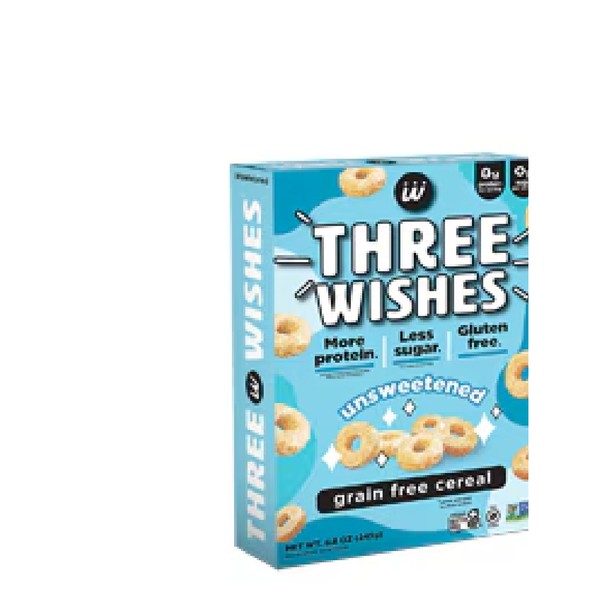 Three Wishes Gluten Free Protein Cereal Unsweetened -- 8.6 oz