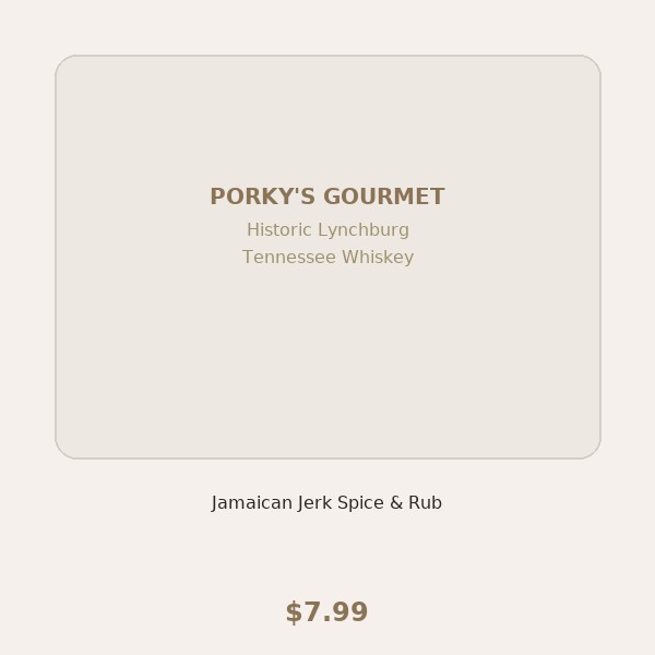 Jamaican Jerk Spice & Rub