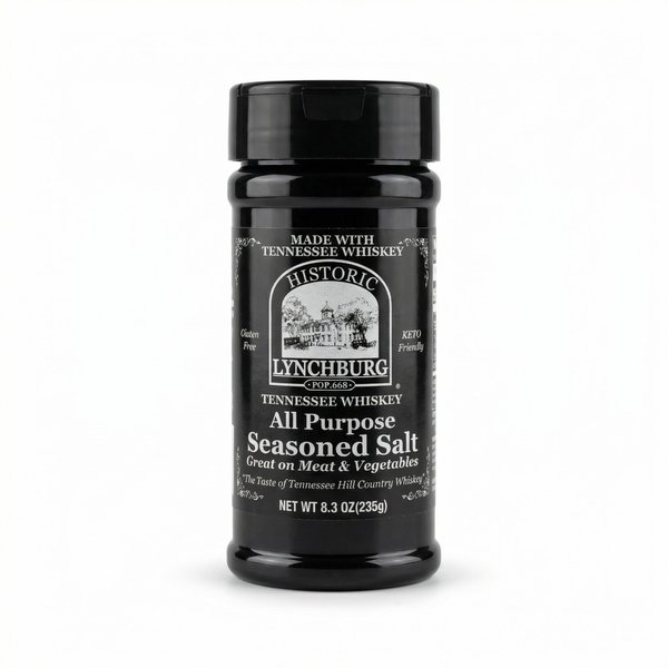 Historic Lynchburg Tennessee Whiskey All Purpose Seasoning Salt